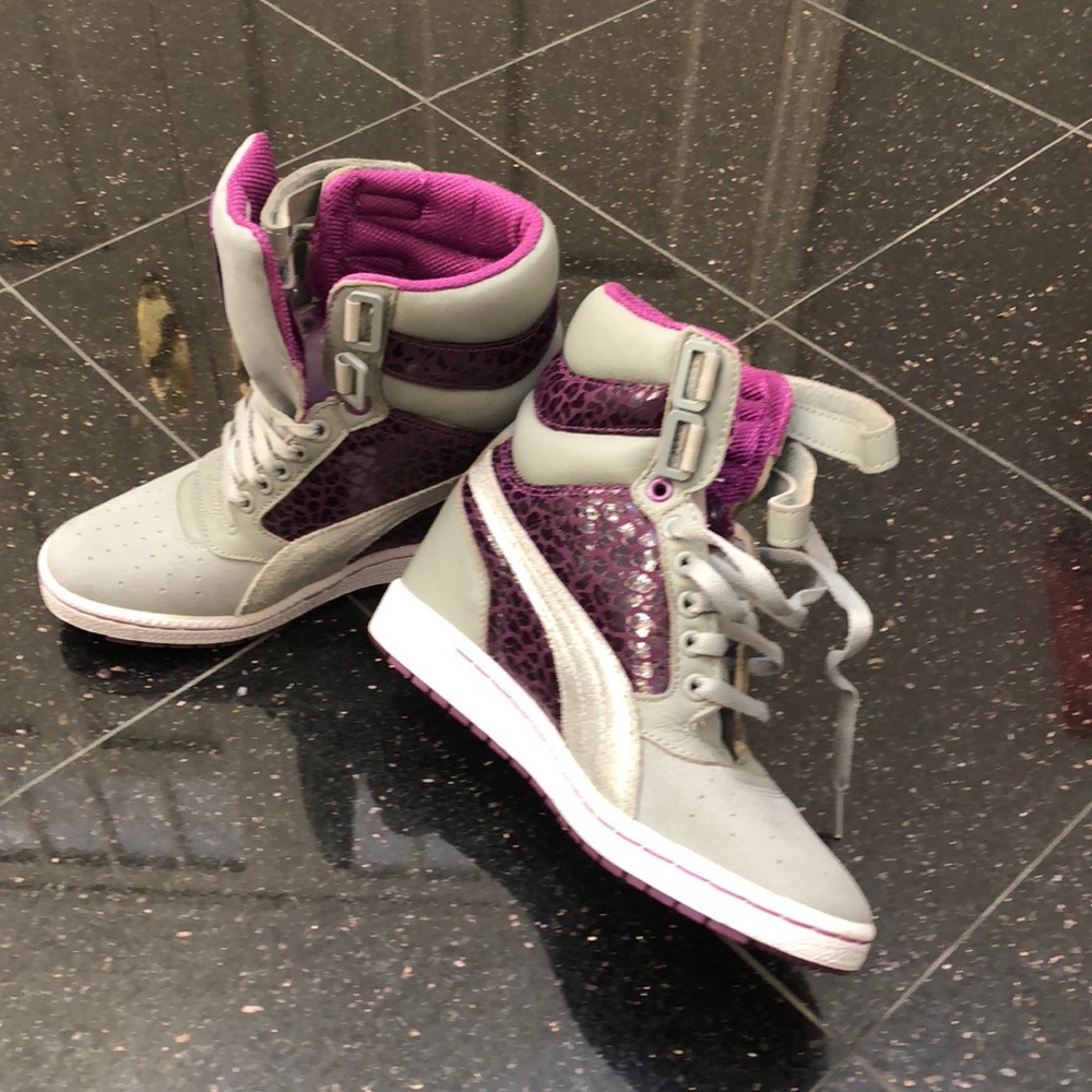 Puma wedge sneakers